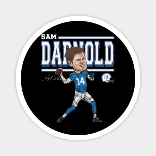 Sam Darnold Carolina Cartoon Magnet